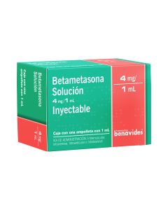 4 mg /1 ml Betametasona
