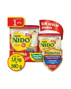 Kinder Alimento para Niños de Corta Edad a Base de Leche de 1 a 2 Años Pack