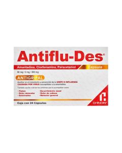 Amantadina + Clorfenamina + Paracetamol