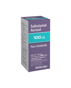 100 mcg Salbutamol