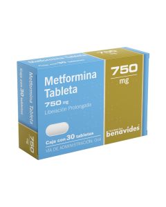 750 mg Metformina