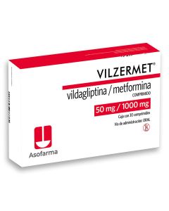 50 mg/1000 mg Vildagliptina, Metformina