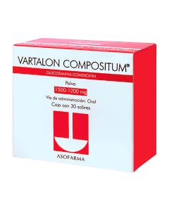 1500 mg / 1200 mg Glucosamina + Sulfato De Condroitina