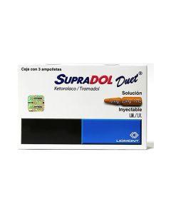 10 mg- 25 mg Ketorolaco + Tramadol