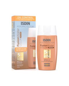 Fusion Water Protector Solar Facial 50+ Con Color Bronce