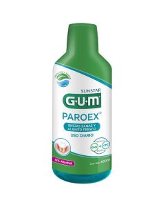 Paroex Encías Sanas y Aliento Fresco Enjuague Bucal 0% Alcohol