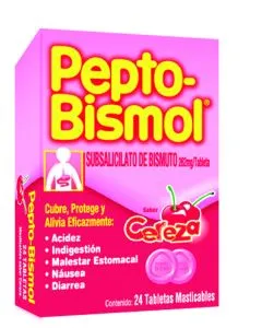 262 mg Subsalicilato de Bismuto