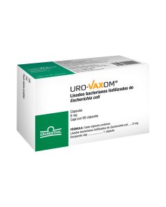 6 mg Lisados bacterianos Liofilizados de Escherichia Coli