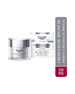 Hyaluron Filler Crema Facial de Día con Protector Solar 30+ para Todo Tipo de Piel