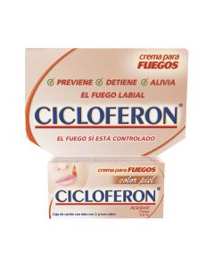 5% Aciclovir Crema Para Fuegos Color Piel