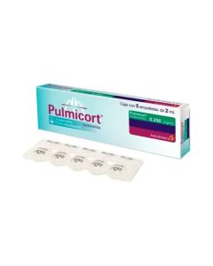 0.250 mcg / 2 ml Budesonida