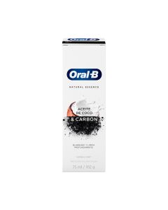 Aceite de Coco y Carbón Pasta Dental con Fluor