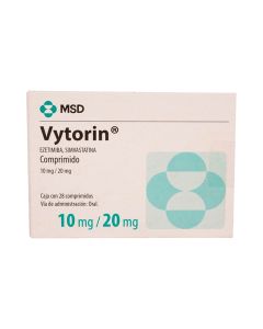 10 mg Ezetimiba/20 mg Simvastatina