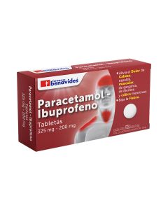 325 mg Paracetamol/200 mg Ibuprofeno