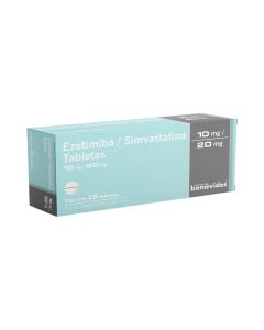 10 mg Ezetimiba/20 mg Simvastatina
