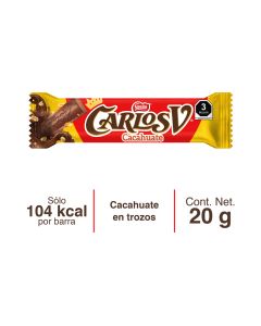 Chocolate con Cacahuate Barra