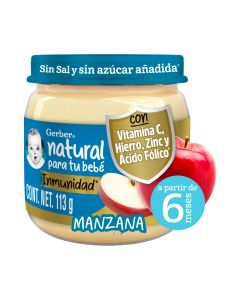 Plus Inmunidad Papilla Manzana Etapa 2
