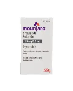 2.5 mg/0.5 ml Tirzepatida Solución Inyectable
