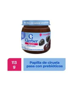 Papilla Ciruela Pasa Etapa 2 Cosecha Natural